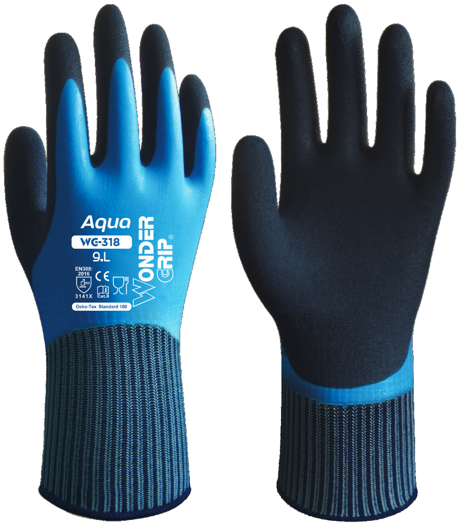 Wonder Grip® Aqua Work Gloves (WG-318)