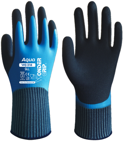 Wonder Grip® Aqua Work Gloves (WG-318)