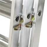 Lyte NELT 3 Section Trade Extension Ladders EN131-2 PRO (2.5m to 4m)