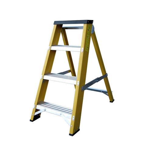 Lyte NGFBB Professional Glass Fibre Swingback Stepladder 4 5 6 7 8 10 or 12 Tread