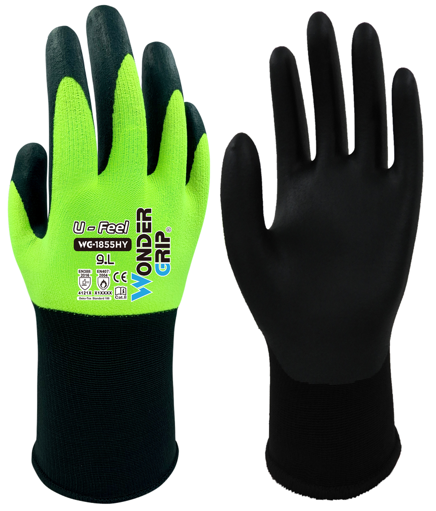 Wonder Grip® U-Feel Work Gloves (WG-1855HY)